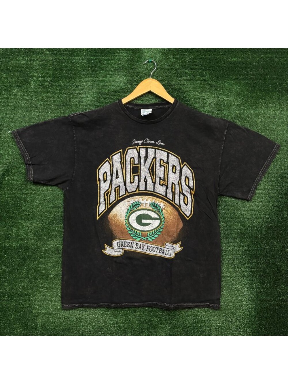 NFL Franchise NFC North Green Bay Packers Mineral Wash T-Shirt Size Extra Large
